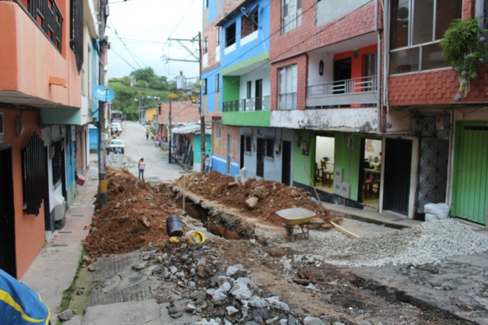 Inicio de obra de la reposición de acueducto y alcantarillado en San Luis Antioquia.