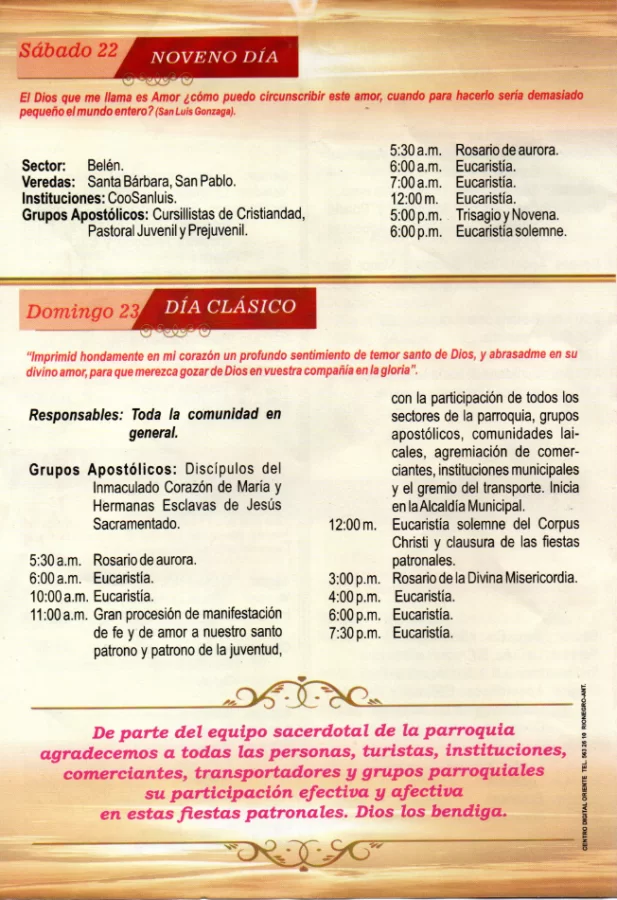 Fiestas Patronales en Honor a San Luis Gonzaga - Pagina 4