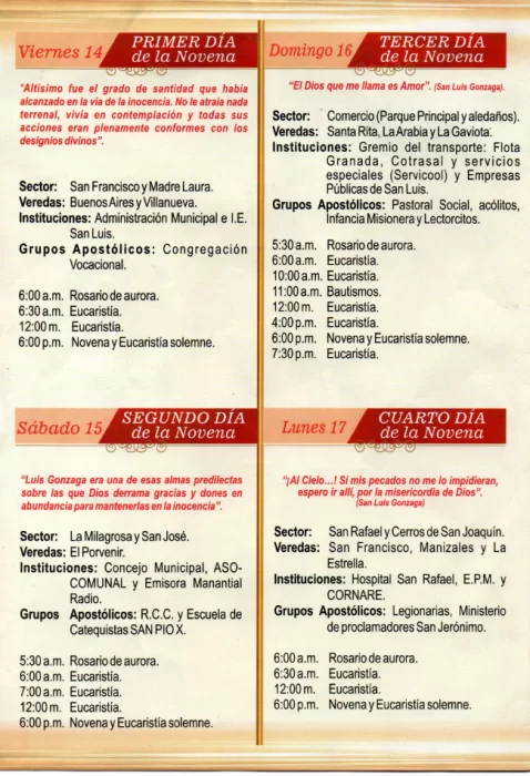 Fiestas Patronales en Honor a San Luis Gonzaga - Pagina 2